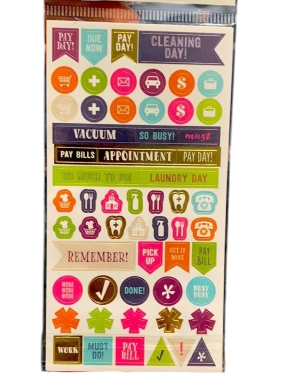 Recollections Stickers 290 pc